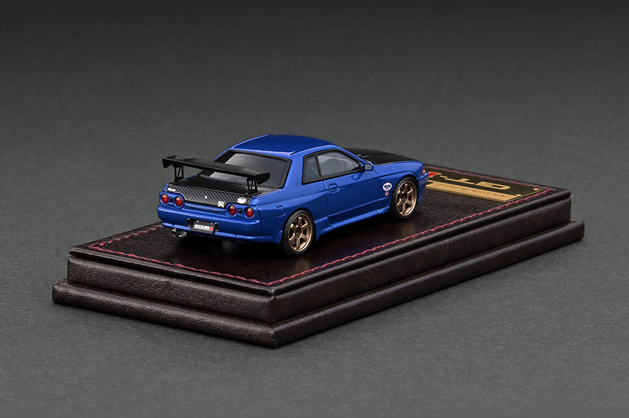 Ignition Model 1:64 Nissan Skyline GT-R (BNR32) NISMO in Blue with Engine Display