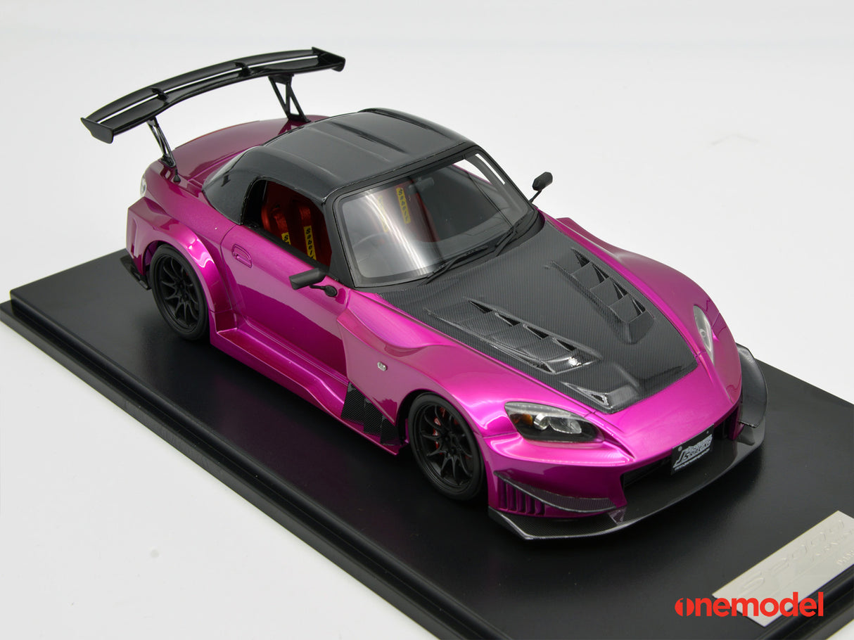 One Model 1:18 Honda S2000 J's Racing Pink