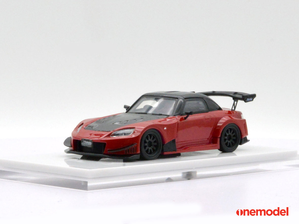 One Model 1:64 Honda S2000 J's Racing in Red