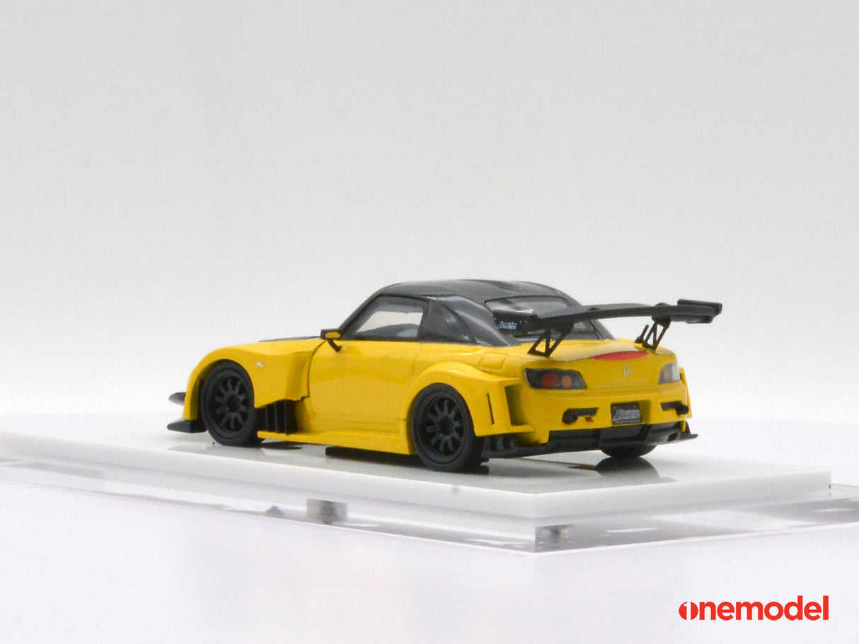 One Model 1:64 Honda S2000 J's Racing in Yellow