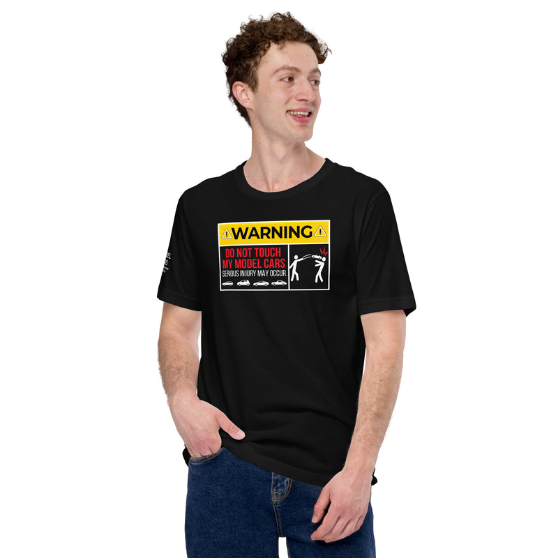 Model Cars Houston "WARNING" Unisex T-shirt Dark Colors