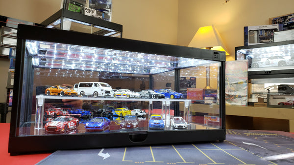 How to Display Collectible Model Cars with this Stunning LED Display Case