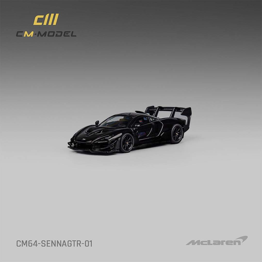 CM Model 1:64 McLaren Senna GTR in Black – Model Cars Houston