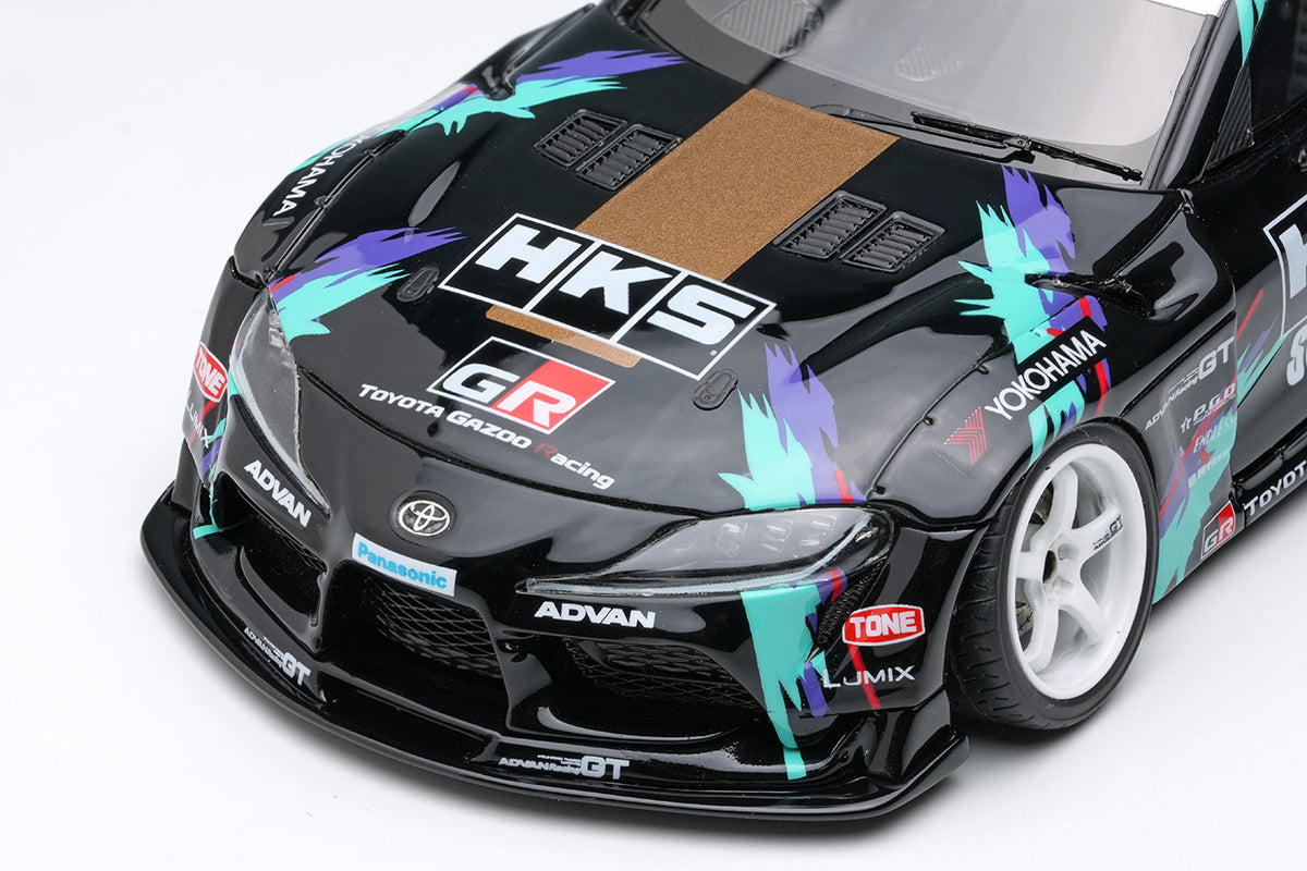 限定品【make up】EIDLON LB WORKS GR Supra Make Up EIDOLON 1/43 LB WORKS GR Supra 6 spork wheel YELLOW