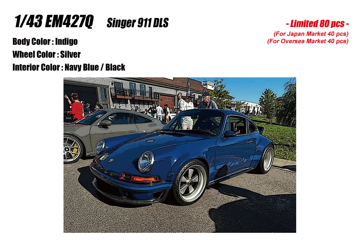 Make Up Co., Ltd / Eidolon 1:43 Singer 911 DLS – Model Cars Houston