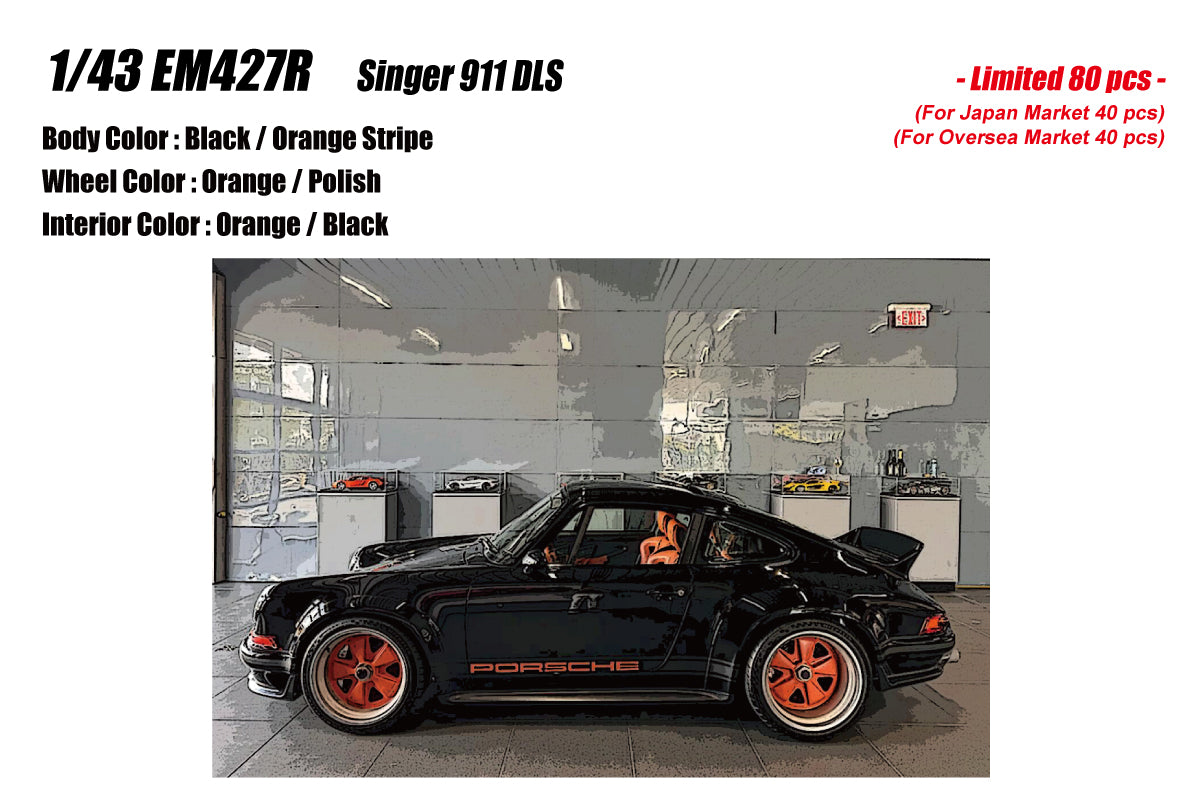 Make Up Co., Ltd / Eidolon 1:43 Singer 911 DLS – Model Cars Houston