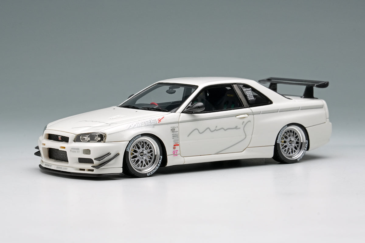 *PREORDER* Make Up Co., Ltd / Eidolon 1:43 Nissan Skyline (BNR34)GT-R V-Spec N1 MINE'S (BBS Wheel) Time Attack in USA
