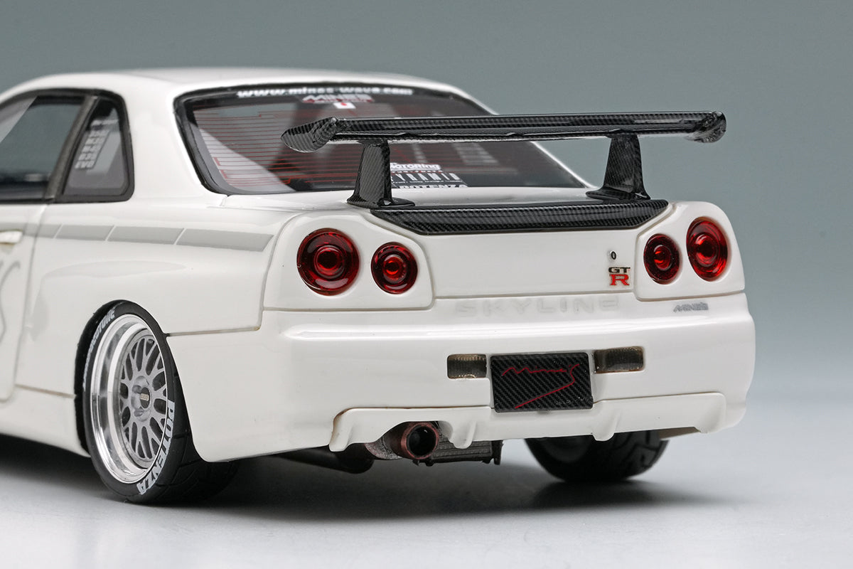 *PREORDER* Make Up Co., Ltd / Eidolon 1:43 Nissan Skyline (BNR34)GT-R V-Spec N1 MINE'S (BBS Wheel) Time Attack in USA