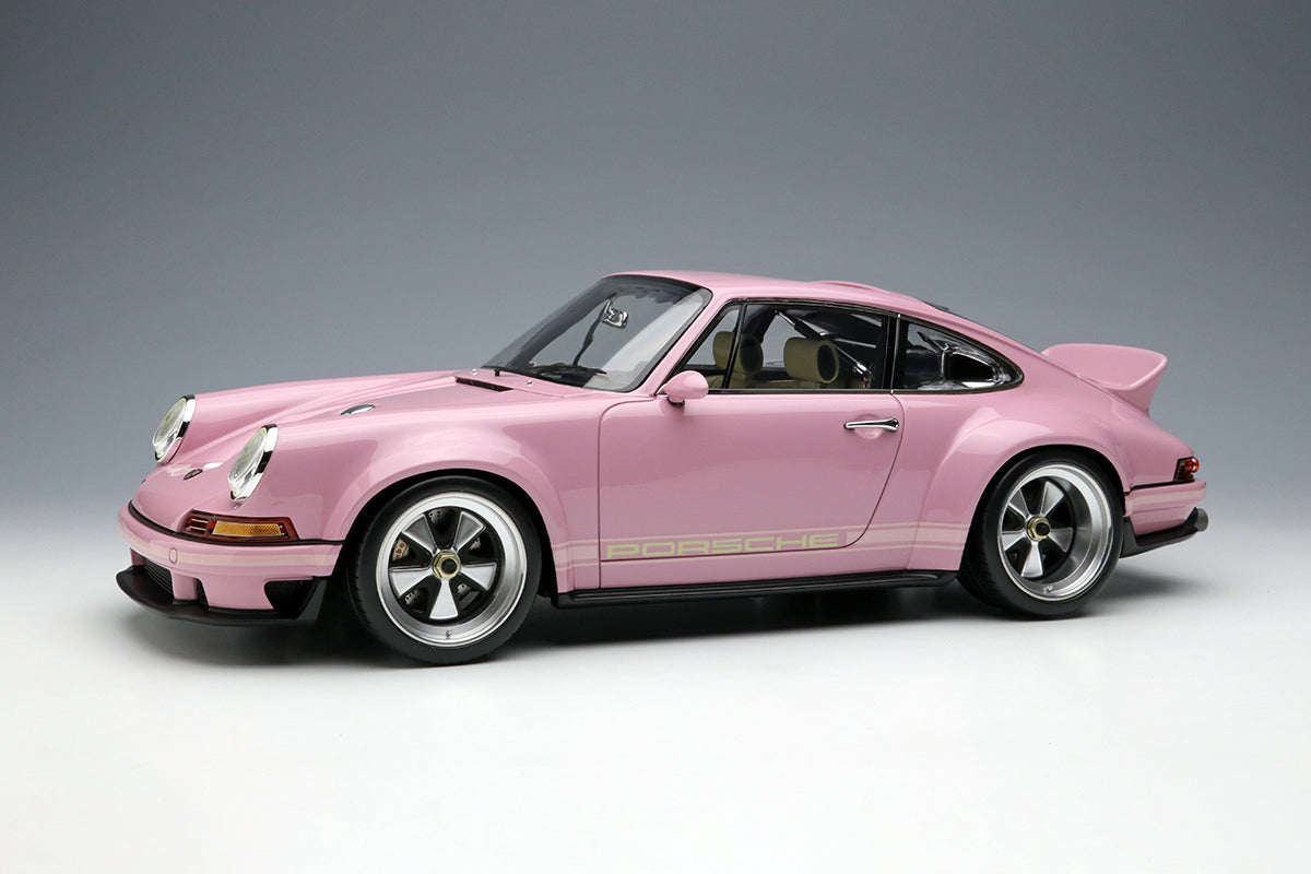 Modellino Auto 1:18 POP RACE, Porsche 911 Singer DLS Colore Grigio, Resina - Foto 2