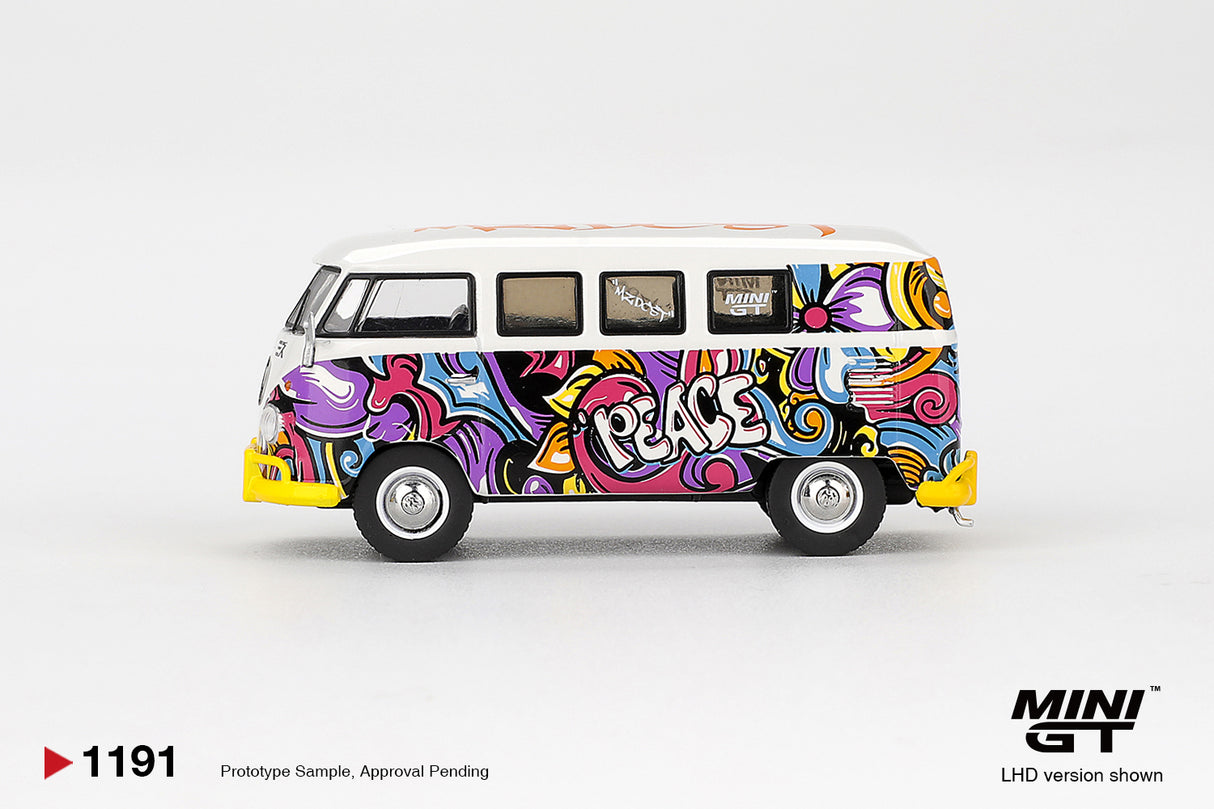 *PREORDER* MINIGT 1:64 Volkswagen T1 Microbus in Mizu Design
