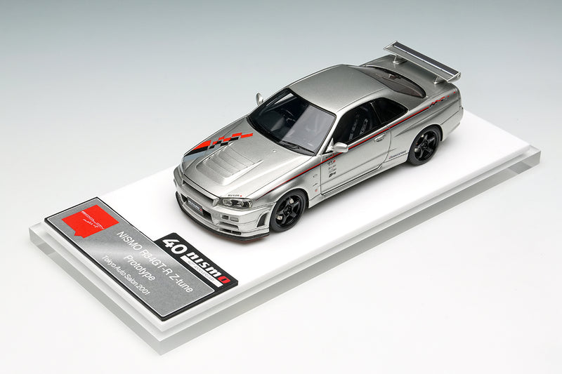 *PREORDER* Make Up Co., Ltd / Eidolon 1:43 Nissan Skyline GT-R (BNR34) Z-Tune Prototype TAS 2001