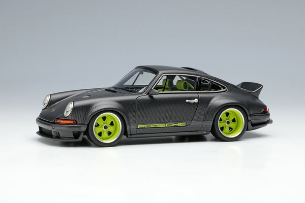 *PREORDER* Make Up Co., Ltd / Eidolon 1:43 Porsche Singer 911 DLS 2022 Matte Visible Carbon