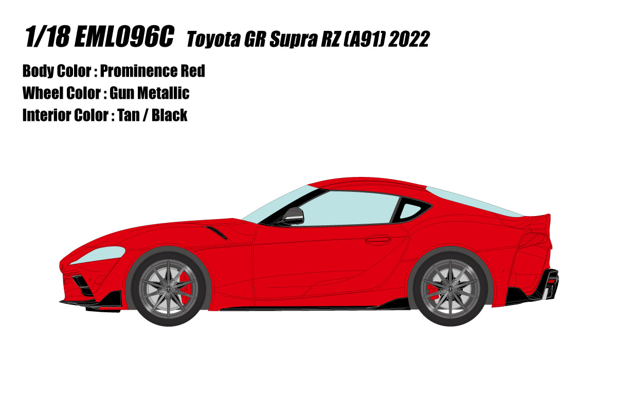 Make Up Co., Ltd. / EIDOLON 1:18 Toyota GR Supra RZ (A91) 2022 Japanese Version