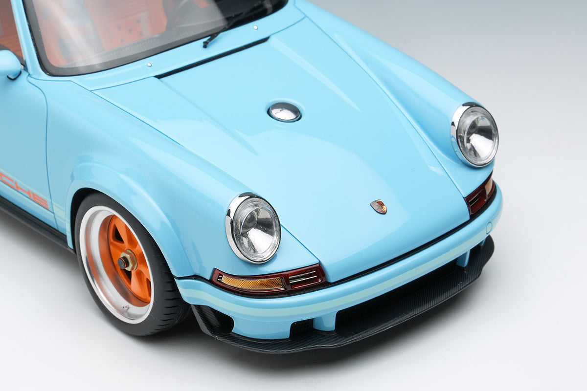 1/18 メイクアップ シンガー 911 2023 ガルフブルー Singer 911 DLS 2023 ガルフブルー (ミニカー) - ホビーサーチ