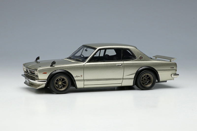 初回限定】 1/43 京商 Nissan Skyline 2000GT-R doors(1971) KPGC10 Standard Wh ミニカー 