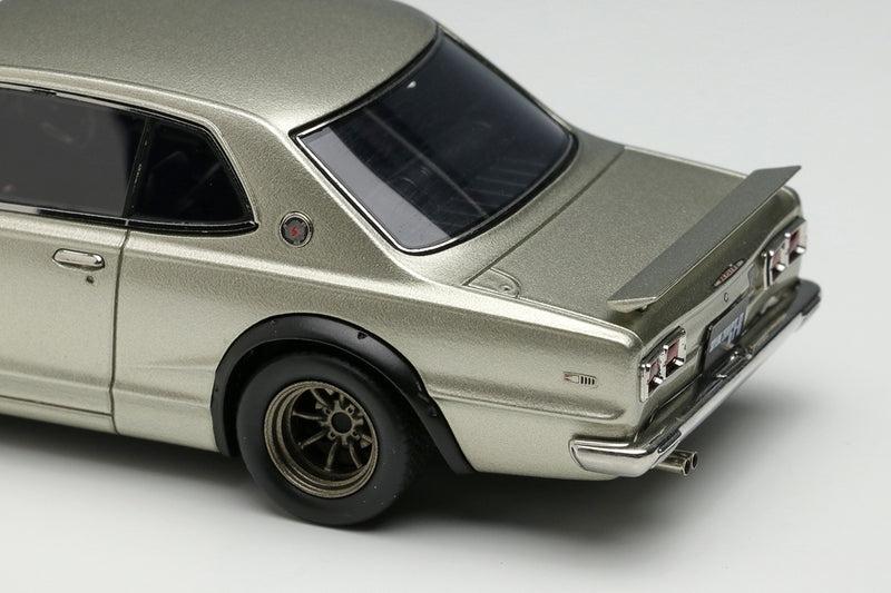 初回限定】 1/43 京商 Nissan Skyline 2000GT-R doors(1971) KPGC10 Standard Wh ミニカー 