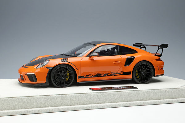 Make Up Co., Ltd / EIDOLON 1:18 Porsche 911 (991.2) GT3 RS Weissach Package 2019 in Orange