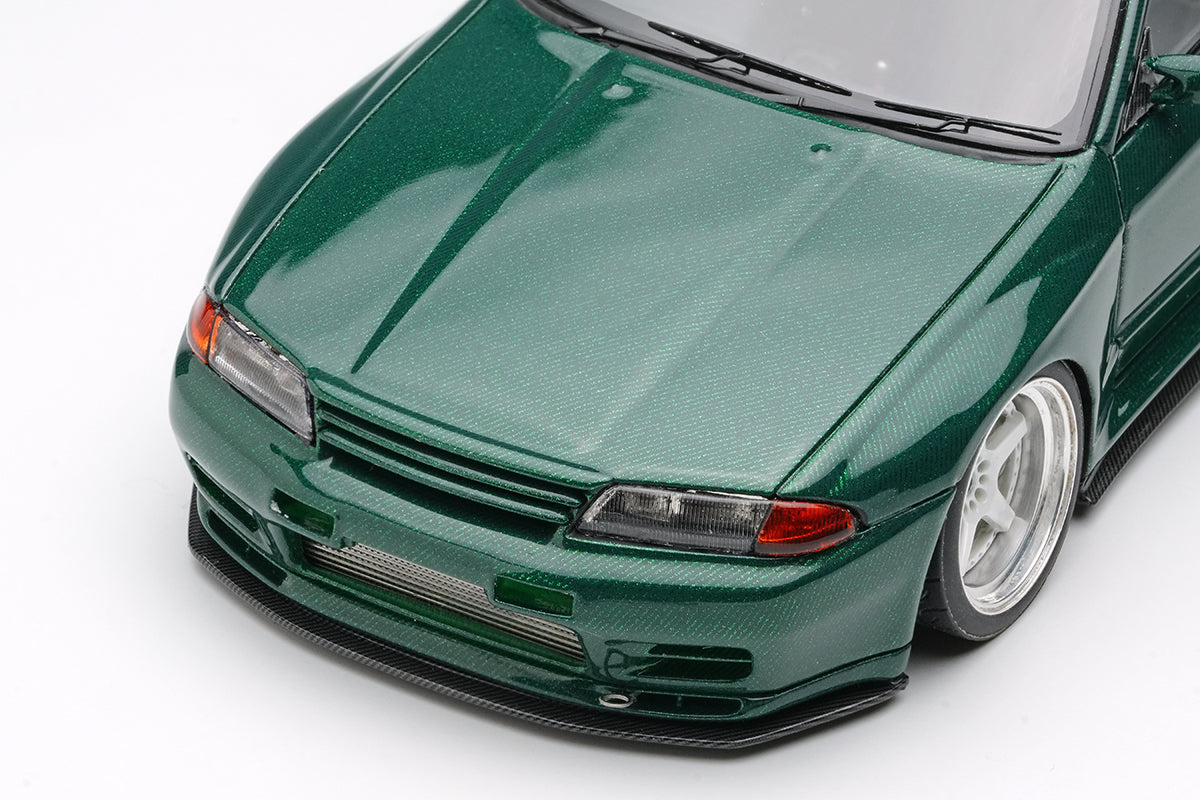 *PREORDER* Make Up Co., Ltd / Eidolon 1:43 Nissan Skyline GT-R (BNR32) Garage Active Skyline GT-R Wide Body Carbon-R No.9