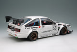 *PREORDER* Make Up Co., Ltd. 1:18 Toyota Sprinter Trueno (AE86) 3Door Crystal Body Yokohama Edition