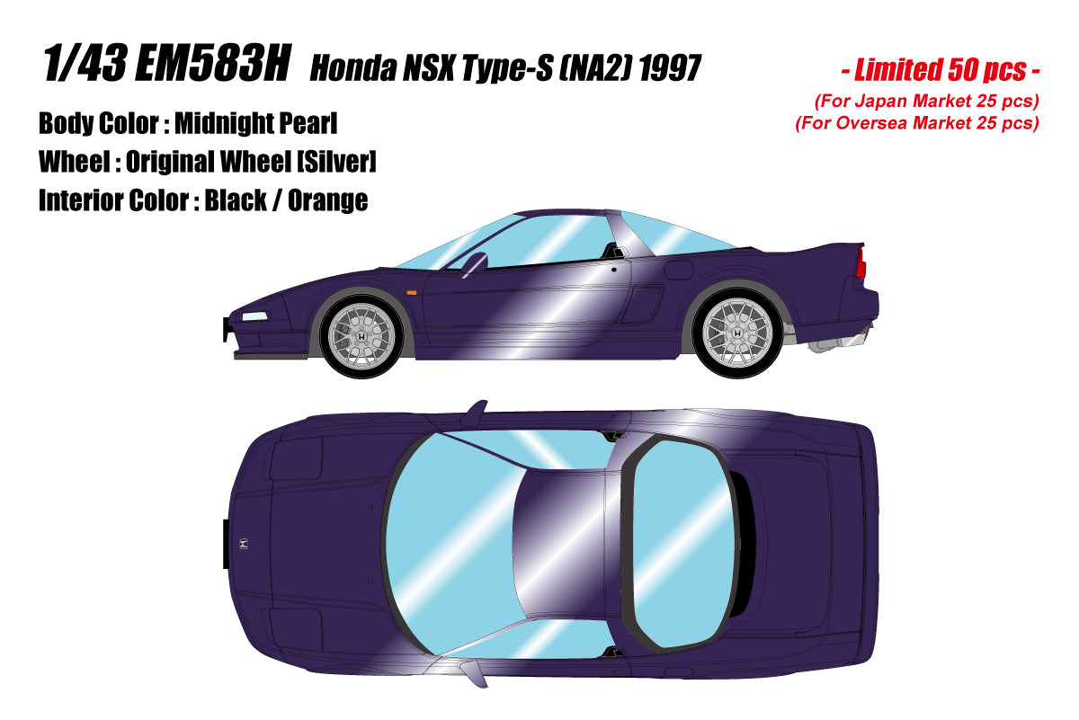 Make Up Co., Ltd / Eidolon 1:43 Honda NSX type S (NA2) 1997