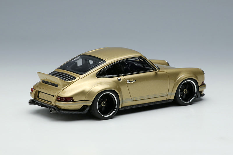 Make Up Co., Ltd / Eidolon 1:43 Porsche Singer 911 DLS 2022 Light Gold