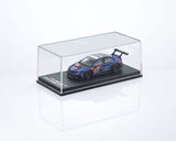 *PREORDER* Kyosho 1:64 Minicar Book Edition Subaru WRX NBR2023 with MOTN LED Base Compatible in Blue