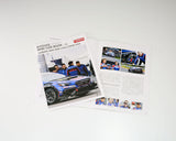 *PREORDER* Kyosho 1:64 Minicar Book Edition Subaru WRX NBR2024 with MOTN LED Base Compatible in Blue