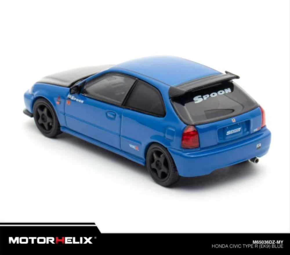 ホット セールの通販 PREORDER* Spoon (EK9) Type-R Civic Honda 1:64 MotorHelix ミニカー