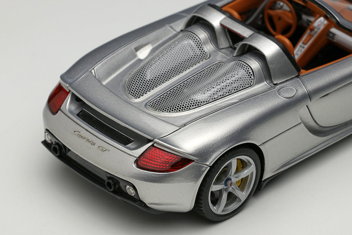 ポルシェ Carrera GT シルバー 1/43 Make Up Co., Ltd / Eidolon 1:43 Porsche Carrera GT 2004 in