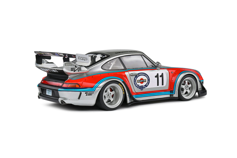 *PREORDER* Solido 1:18 Porsche 911 (964) RWB Martini Livery 2020 in Light Blue