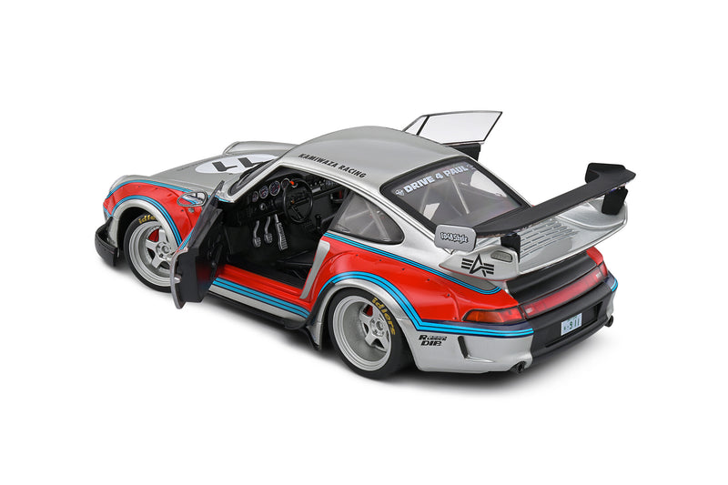 *PREORDER* Solido 1:18 Porsche 911 (964) RWB Martini Livery 2020 in Light Blue