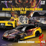 *PREORDER* MotorHelix 1:18 Honda S2000 J's Racing Maou 2013 in Maou Livery
