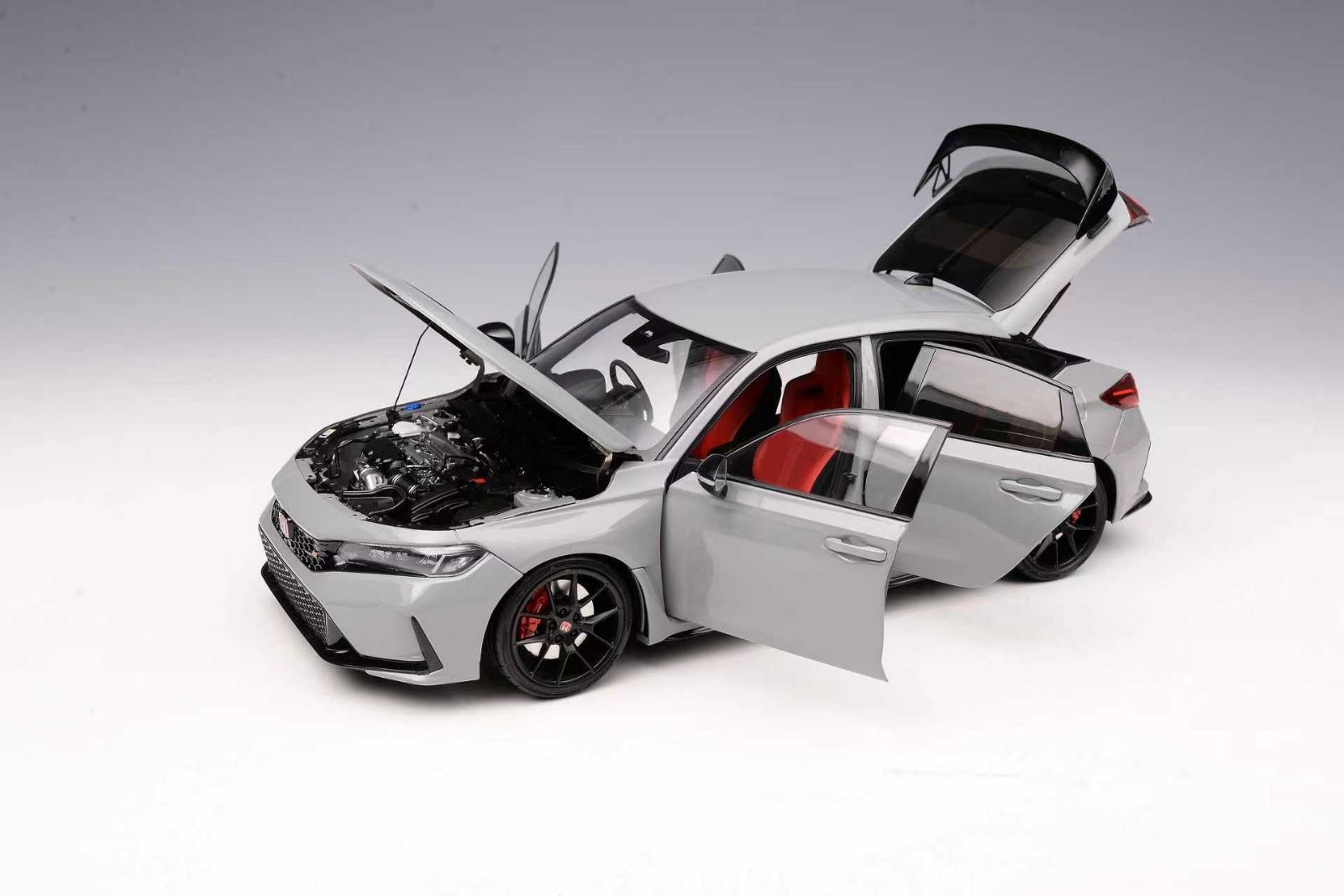 Honda Civic Type R 1/18 ダイキャスト Amazon | 1/18 ミニカー 2023 Honda Civic TYPE-R FL5 ダイ