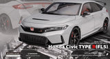 *PREORDER* MotorHelix 1:18 Honda Civic Type-R (FL5) Sonic Grey Pearl