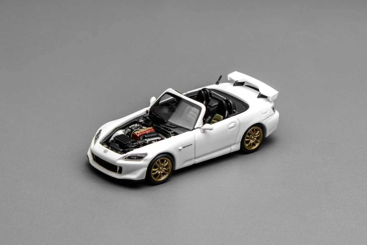 *PREORDER* MotorHelix 1:64 Honda S2000 Type S Platinum White Pearl