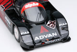 Make Up Co., Ltd / Vision 1:43 Porsche 962C "ADVAN Alpha Nova" JSPC Fuji 500km 1989 No.25 6th
