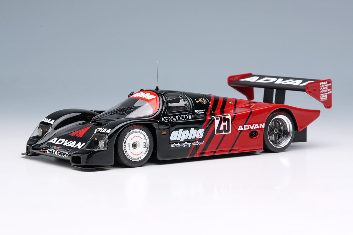 Make Up Co., Ltd / Vision 1:43 Porsche 962C "ADVAN Alpha Nova" JSPC Fuji 500km 1989 No.25 6th