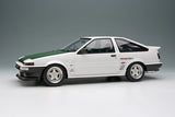 *PREORDER* Make Up Co., Ltd. 1:18 Toyota Sprinter Trueno (AE86) 3Door TK-Street Late Ver. – White
