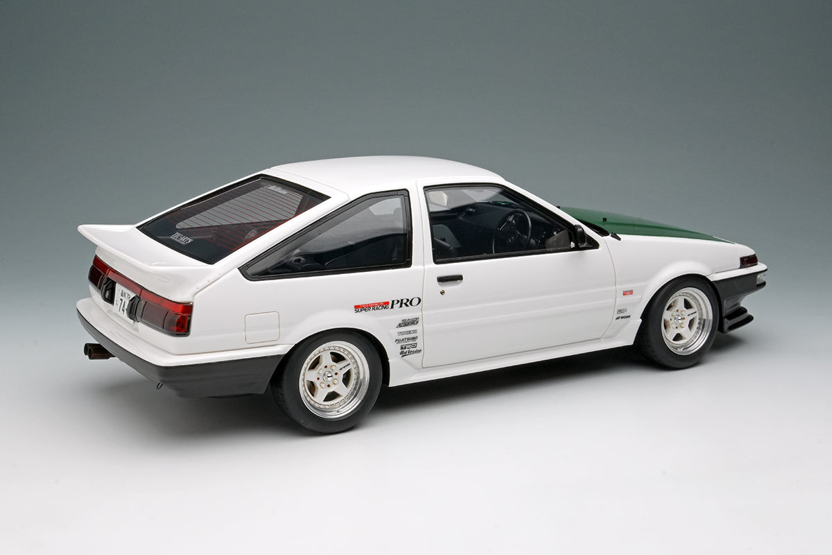 ミニカー IG1588 AE86 3Door TK-Street Ver2 White PREORDER* Make Up Co., Ltd. 1:18 Toyota Sprinter Trueno (AE86