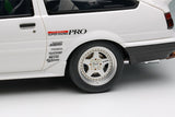 *PREORDER* Make Up Co., Ltd. 1:18 Toyota Sprinter Trueno (AE86) 3Door TK-Street Late Ver. – White