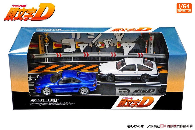 Initial D 1:64 Set Vol.15 Kai Kogashiwa MR2 (SW20) & Takumi