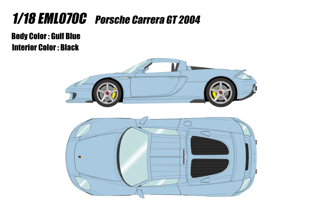 Make Up Co., Ltd / Eidolon 1:18 Porsche Carrera 2004 GT – Model