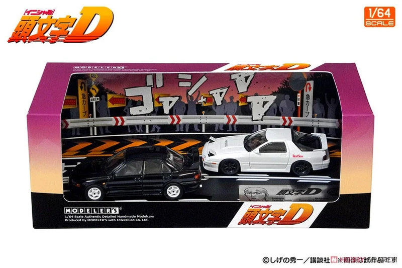*PREORDER* Initial D Set 1:64 Vol. 16 Kyoichi Sudo Lancer Evolution III & Ryosuke Takahashi RX-7 (FC3S)