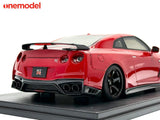 *PREORDER* One Model 1:18 Nissan GT-R R35 Custom Edition in Passion Red