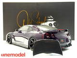 *PREORDER* One Model 1:18 Nissan GT-R R35  Custom Edition in Midnight Purple