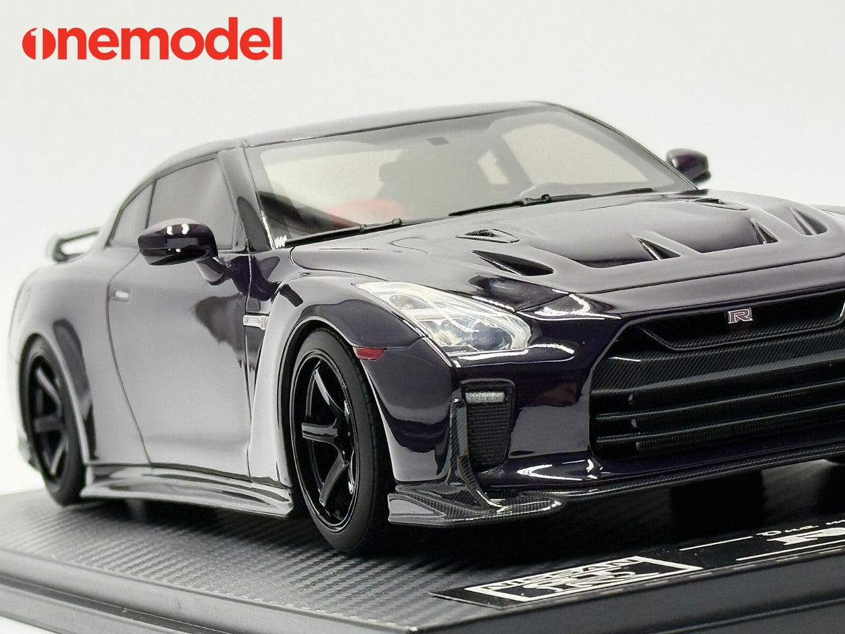 *PREORDER* One Model 1:18 Nissan GT-R R35  Custom Edition in Midnight Purple