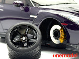 *PREORDER* One Model 1:18 Nissan GT-R R35  Custom Edition in Midnight Purple