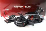 MotorHelix 1:18 Honda Civic Type-R (FL5) in Crystal Black Pearl