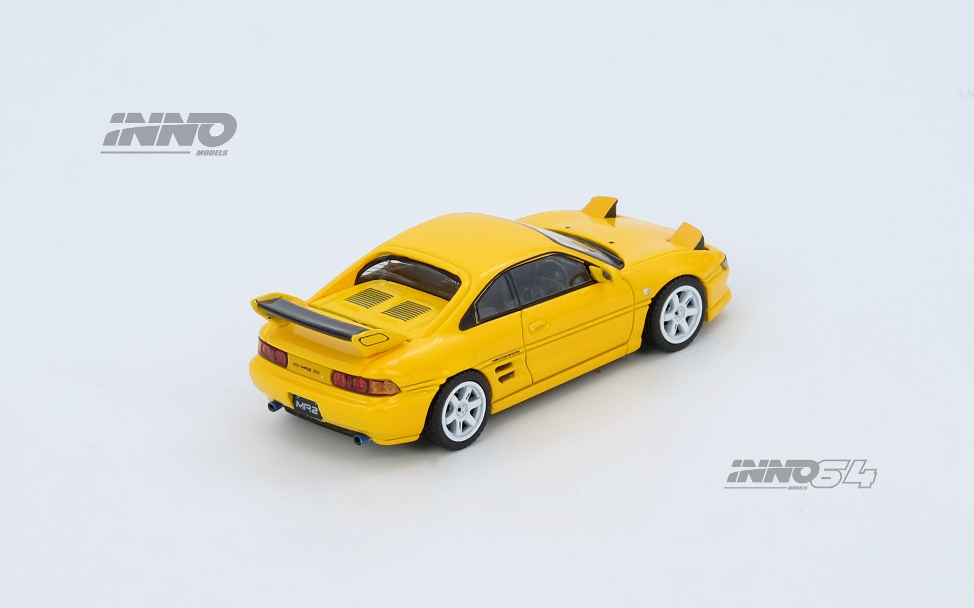 PREORDER* INNO64 1:64 Toyota MR2 (SW20) in Yellow – Model Cars Houston