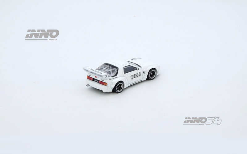 *PREORDER* INNO64 1:64 Mazda RX-7 (FC3S) "PANDEM" in White